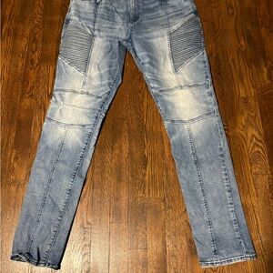 PacSun Distressed Light Blue Skinny Jeans